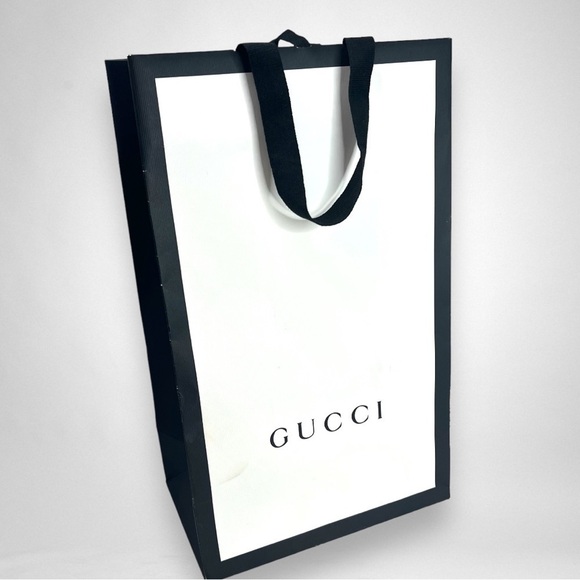 GUCCI Medium Paper Shopping Tote - Picture 1 of 5
